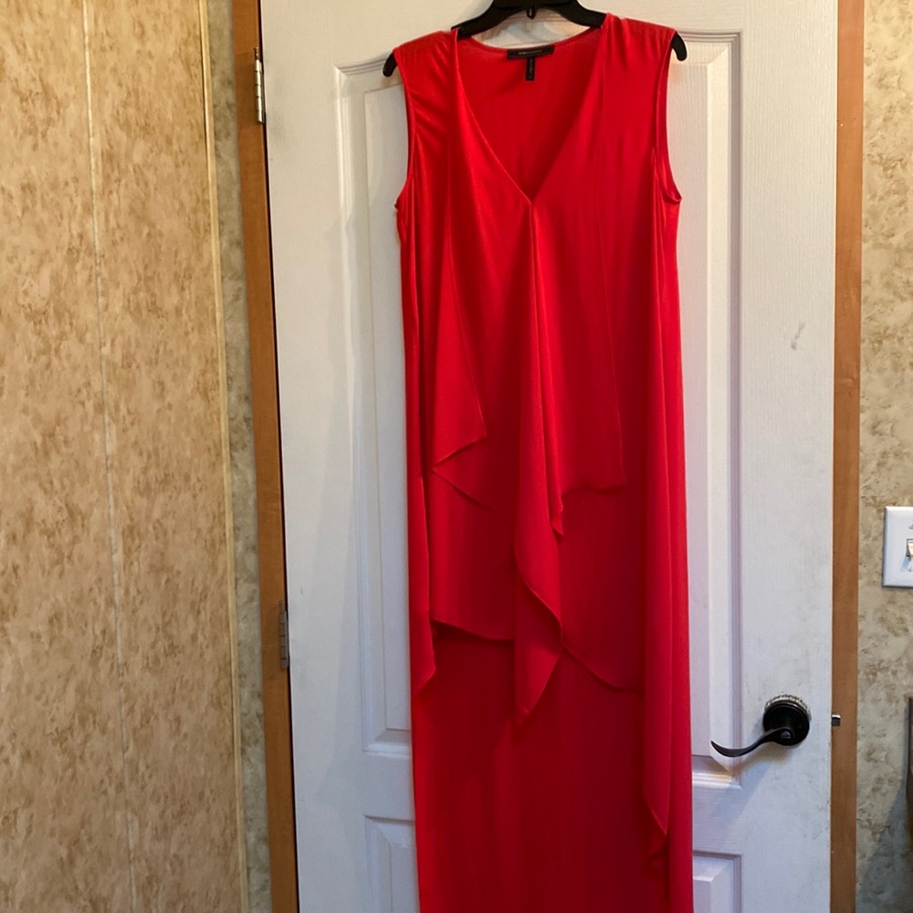 BCBG Maxazria high low sleeveless top